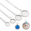 8Pcs 4 Style 304 Stainless Steel Cable Chain Necklace Making NJEW-TAC0053-2