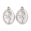 304 Stainless Steel Pendants STAS-I358-12P-05-1