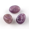 Oval Imitation Gemstone Acrylic Beads OACR-R052-18-1