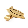 201 Stainless Steel Pendants STAS-D190-08G-2