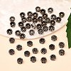 Brass Rhinestone Spacer Beads RB-A014-Z5mm-01B-4