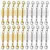 20 Sets 2 Colors Brass Magnetic Clasps KK-SZ0003-99-1