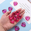 Transparent Acrylic Pendants X-TACR-T024-03B-906-5