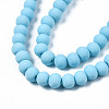 Handmade Polymer Clay Beads Strands CLAY-N008-053-10-3