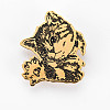 Cat Brooch JEWB-N007-003G-FF-1