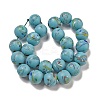 Handmade Lampwork Beads Strands BLOW-D006-07G-2