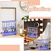 2 Layers Hanger Style Acrylic Earring Storage Display Rack ST-CJ0034-01A-7