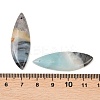Natural Flower Amazonite Pendants G-K381-24B-3