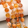 Natural Banded Agate Beads Strands G-C116-A193-01-1