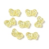 UV Plating Transparent Acrylic Beads OACR-G036-14A-1