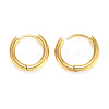 Ion Plating(IP) 304 Stainless Steel Huggie Hoop Earrings LS-EJEW-O087-06F-G-1