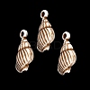 Spray Painted Opaque Acrylic Pendants ACRP-F003-03O-1