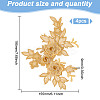 Polyester Embroidery Sew on Appliques PATC-WH0008-102A-2
