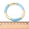 Plating Resin Beads Stretch Bracelets for Women BJEW-P374-01G-5