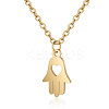 201 Stainless Steel Pendants Necklaces LS-NJEW-S063-TN453-2-1