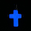 Synthetic Luminous Stone Dyed Pendants G-H308-06P-02-2