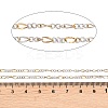Two Tone 304 Stainless Steel Figaro Chains CHS-P028-13A-2