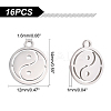 Unicraftale 16Pcs 201 Stainless Steel Charms STAS-UN0030-53-5