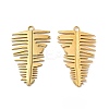 Ion Plating(IP) 304 Stainless Steel Pendants STAS-A070-41G-1