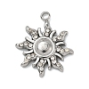 304 Stainless Steel Rhinestone Pendants STAS-I357-03P-1