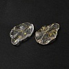 Dyed & Heated Glass Pendants X1-GLAA-B009-06J-3