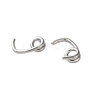304 Stainless Steel Earring Finding STAS-L282-001P-2