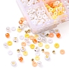 DIY Letter & Imitation Pearl & Heishi Beads Bracelet Making Kit DIY-YW0005-23B-4