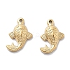 PVD Vacuum Plating 304 Stainless Steel Pendants STAS-R130-34G-1