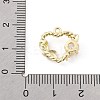 Brass Micro Pave Cubic Zirconia Pendants LS-KK-K371-41B-G-3