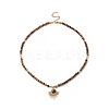 Natural Tiger Eye Beaded Necklaces NJEW-JN04226-04-1