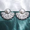 304 Stainless Steel Stud Earrings EJEW-B108-14P-2