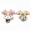 Food Grade Eco-Friendly Silicone Baby Pacifier Holder Clips SIL-N002-13C-2