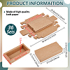 Kraft Paper Folding Drawer Boxes CON-WH0110-66A-2