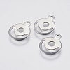 201 Stainless Steel Charms STAS-P225-007P-1