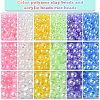 DIY Round Transparent Acrylic Beads Bracelets Making Kits DIY-FS0008-17-3