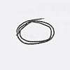 Natural Black Spinel Beads Strands G-E351-01A-3