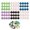 Alloy Enamel Pendants ENAM-SZ0001-12LG-RS-1