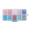 10 Colors Acrylic Imitation Gemstone Beads OACR-JP0001-01-6mm-2
