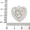 304 Stainless Steel Pendant Rhinestone Settings STAS-M082-01P-3