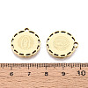 Religion 304 Stainless Steel Flat Round Pendants STAS-T073-04G-3