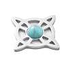 Synthetic Turquoise Pendants LS-STAS-I327-14P-01-2