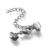 Tarnish Resistant 304 Stainless Steel Curb Chain Extender STAS-K195-21P-02-1