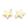 Ion Plating(IP) 304 Stainless Steel Pendants STAS-T064-78G-2