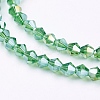 Glass Beads Strands EGLA-S056-06-3