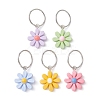 5Pcs 5 Styles Resin Pendant Decorations PALLOY-JF02284-S-1
