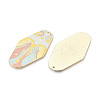 Rack Plating Alloy and Enamel Big Pendants X1-ENAM-T021-29A-2
