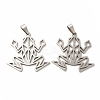 Non-Tarnish 201 Stainless Steel Origami Pendants STAS-K251-044P-1