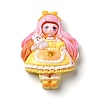 Cartoon Girls Opaque Resin Decoden Cabochons RESI-S392-03B-06-1
