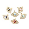 Alloy Enamel Pendants PALLOY-I217-04G-1