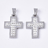 201 Stainless Steel Pendants STAS-N089-94P-1